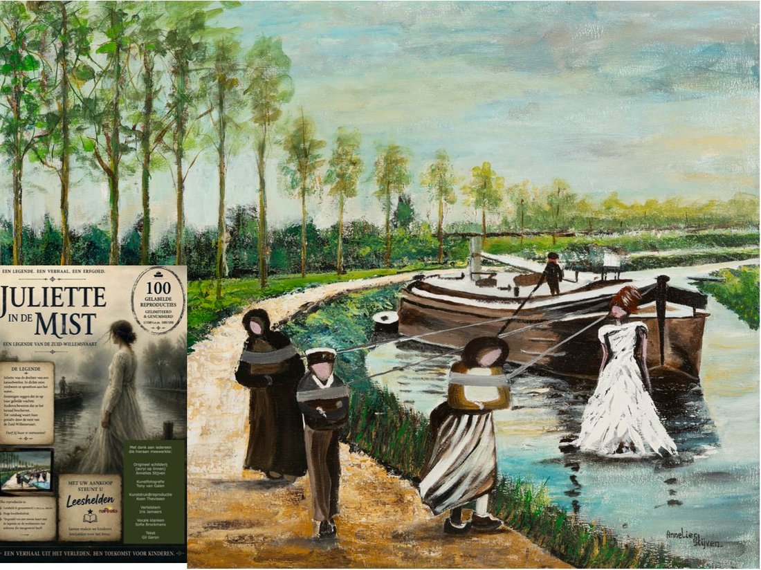 Juliette in de mist: de legende en het schilderij van Annelies Stijven